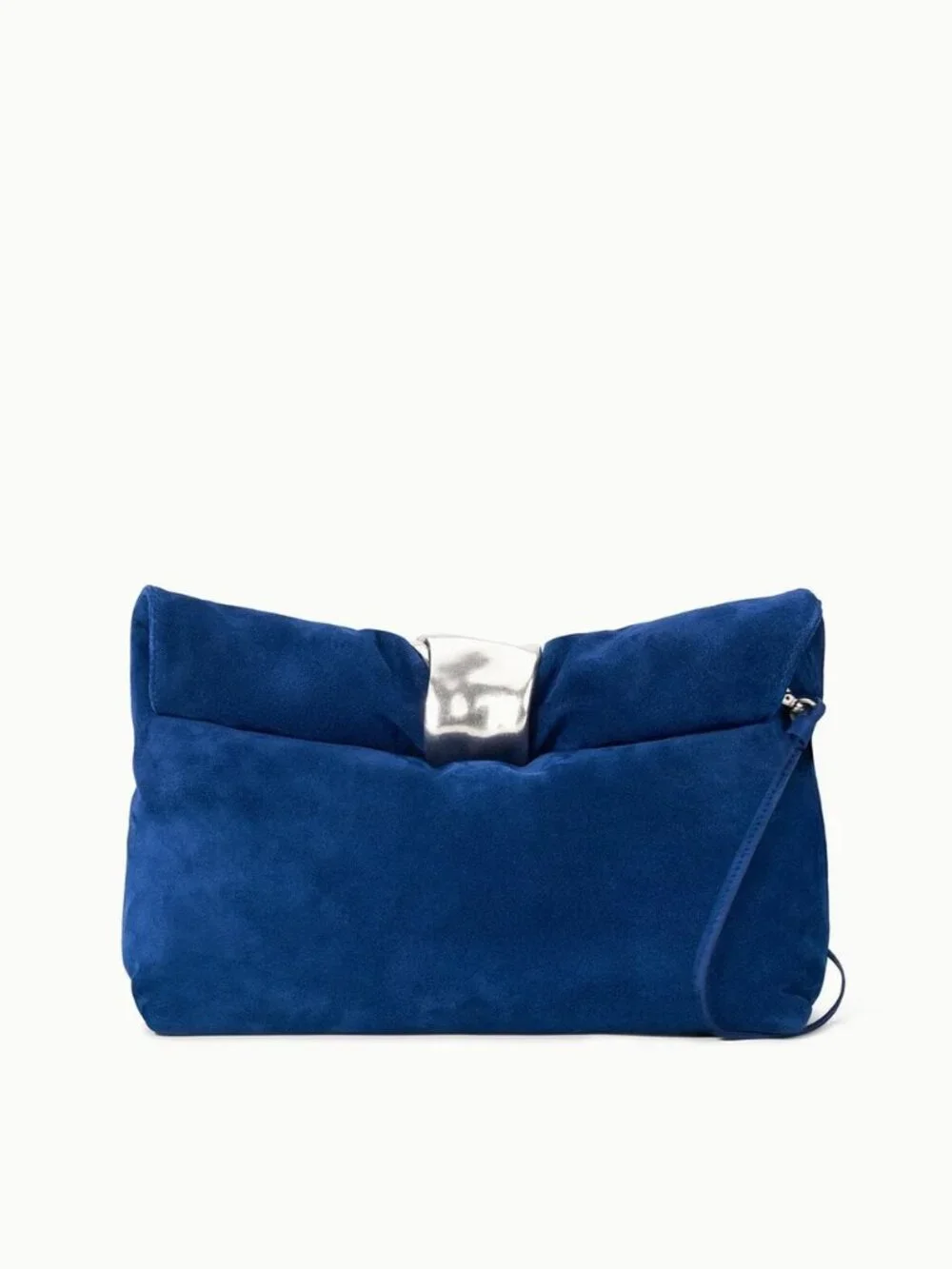 Staud Cuff Clutch in Cobalt
